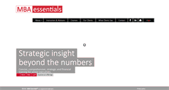 Desktop Screenshot of mbaessentials.net